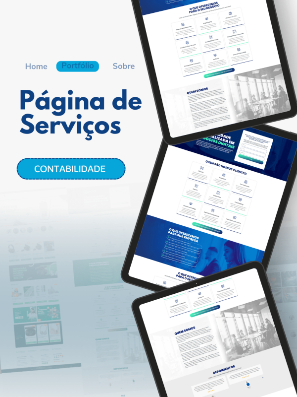 Landing Page - Contabilidade