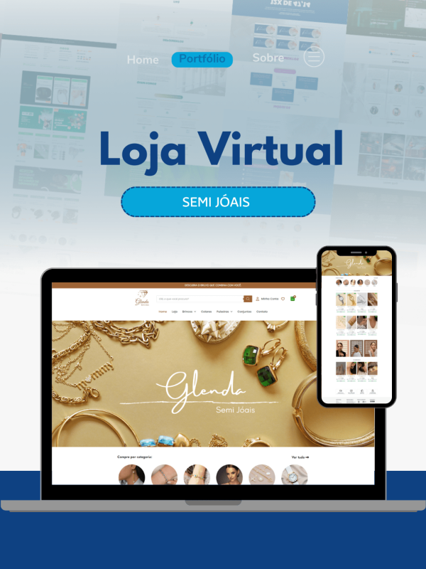 Loja virtual - Semi Jóias