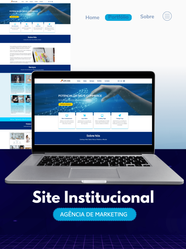 Site institucional - Lory Website